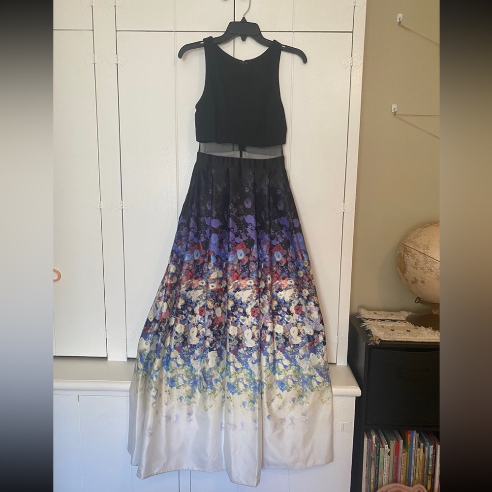 Floral formal dress